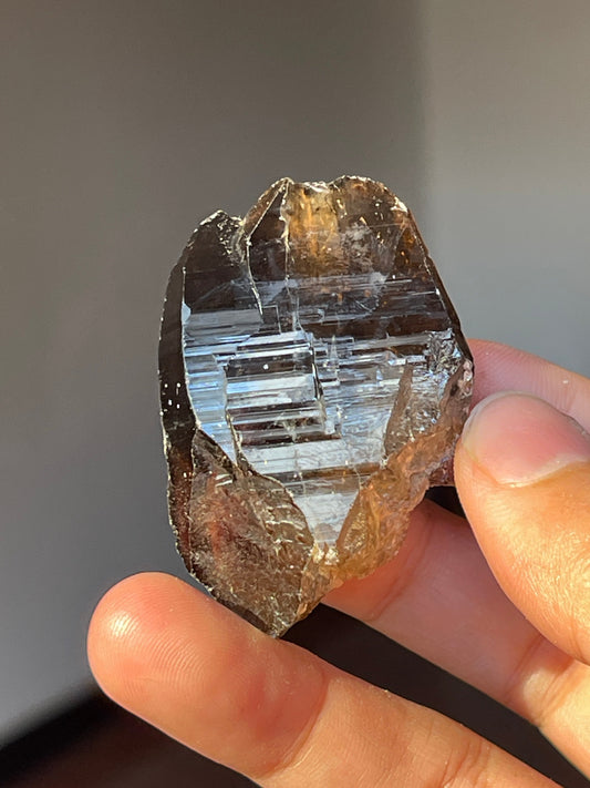 34 grams Smoky Quartz Cluster from Hunza, Pakistan