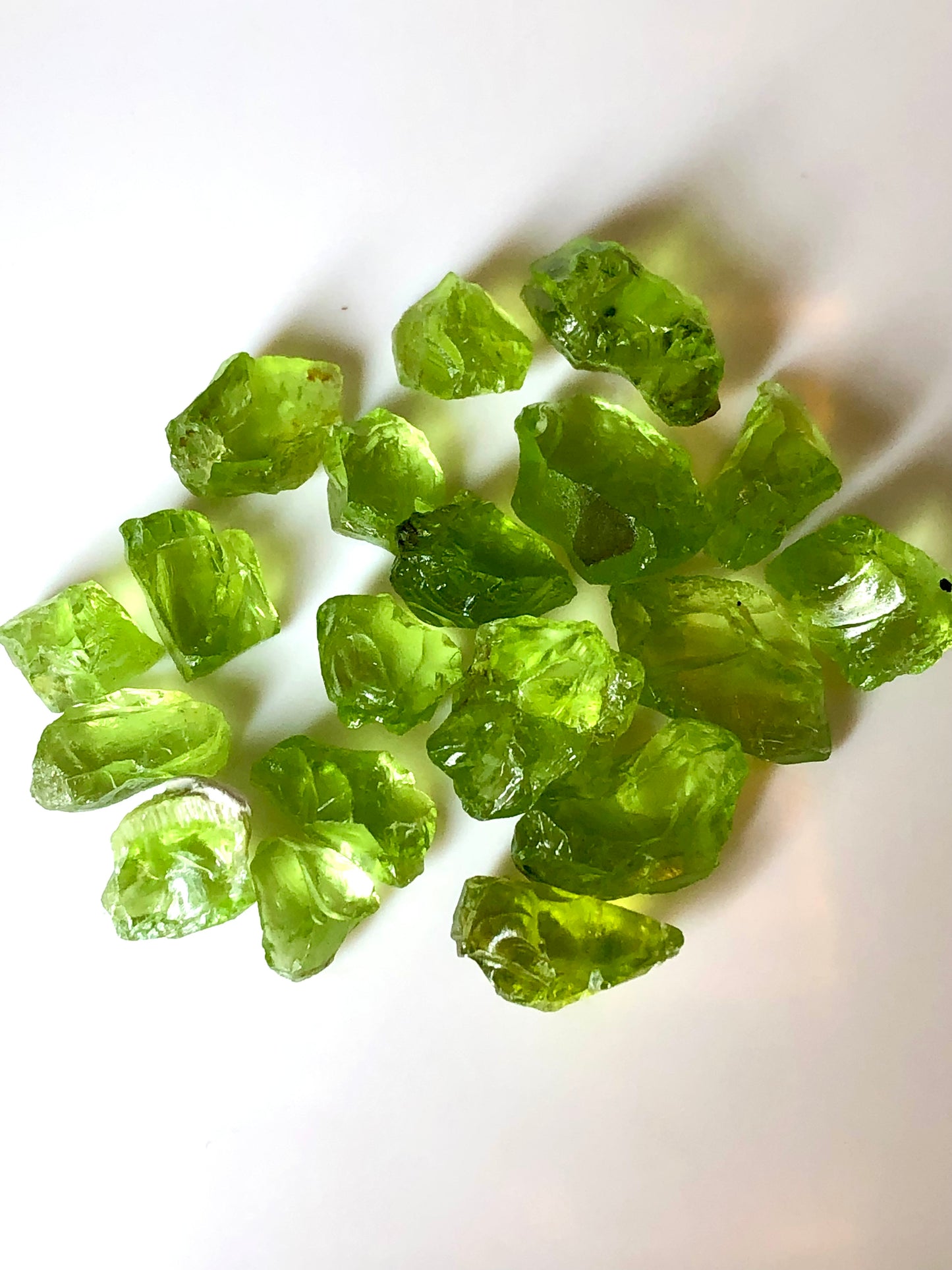 60 Carats Natural Green Peridot Facet Rough Deal