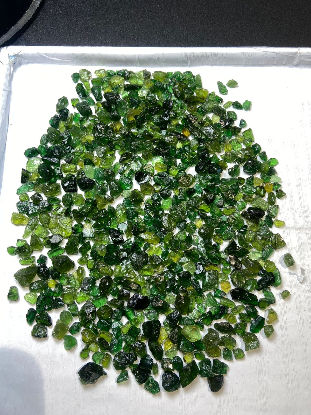 500 carats Raw Tsavorite For faceting