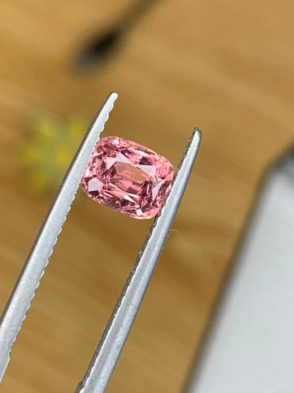 1.1 carats Emerald cut Pink Tourmaline Loose Stone