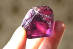 Facet Rough Purple Amethyst raw Crystal