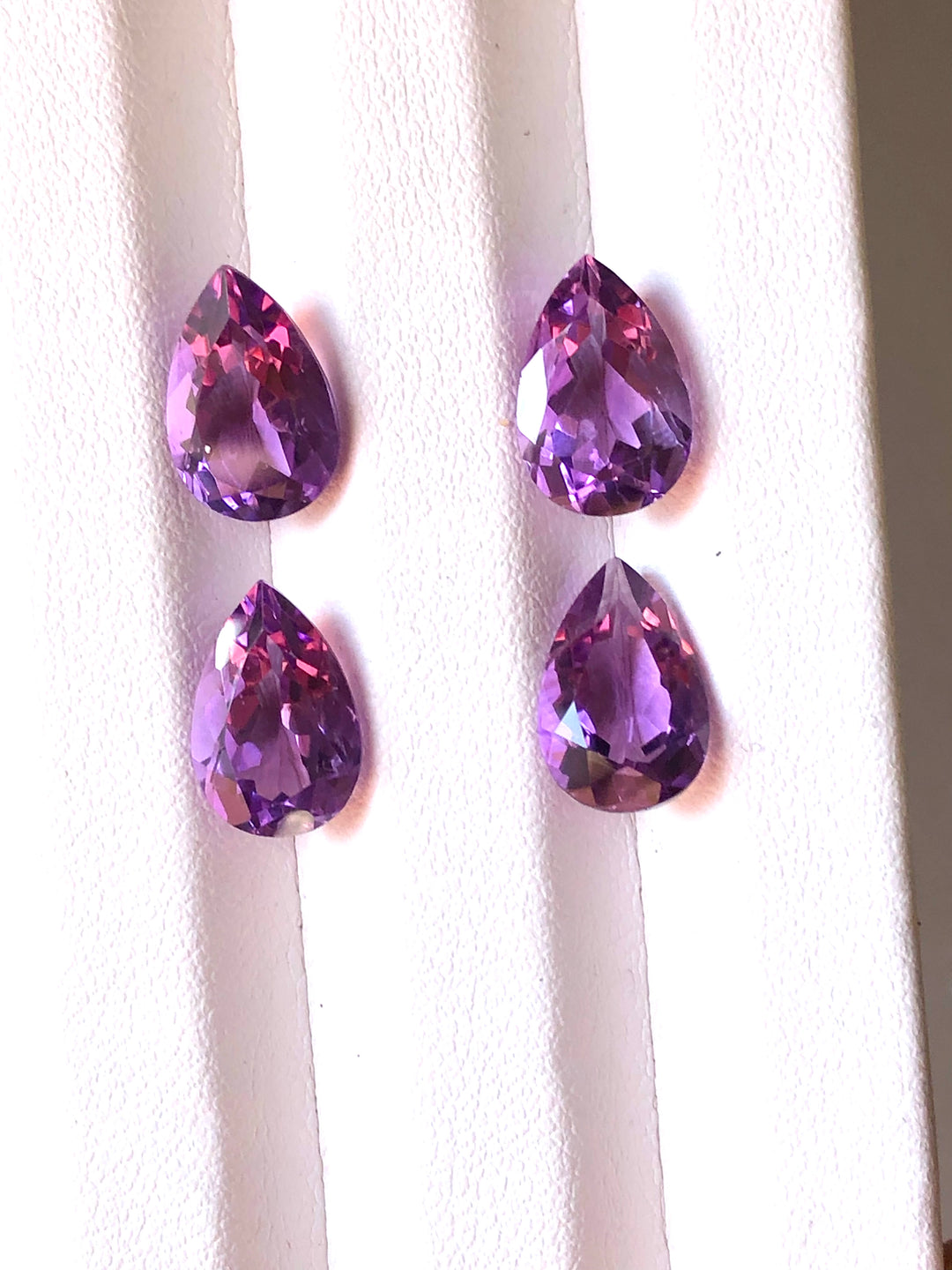 High-quality amethyst loose stones