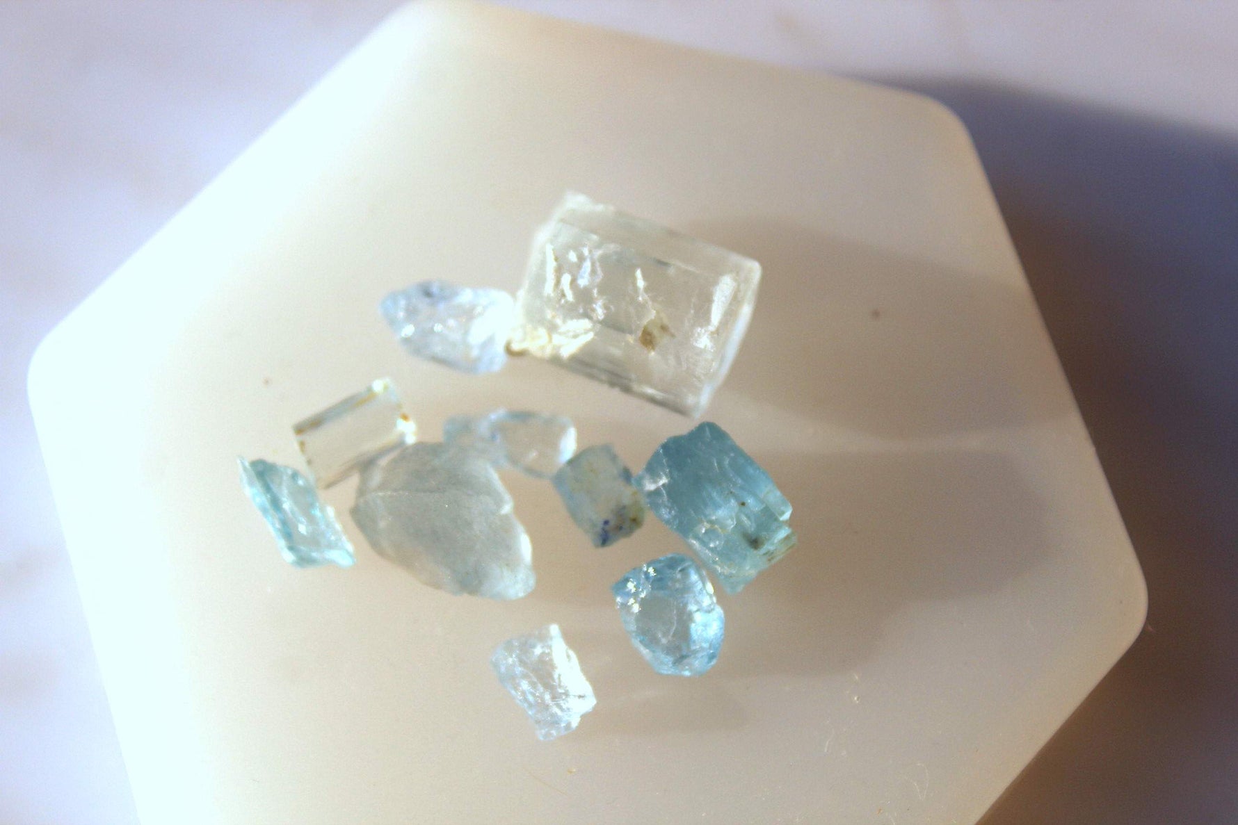 Buy Faceting Rough Gems - Blue Aquamarine