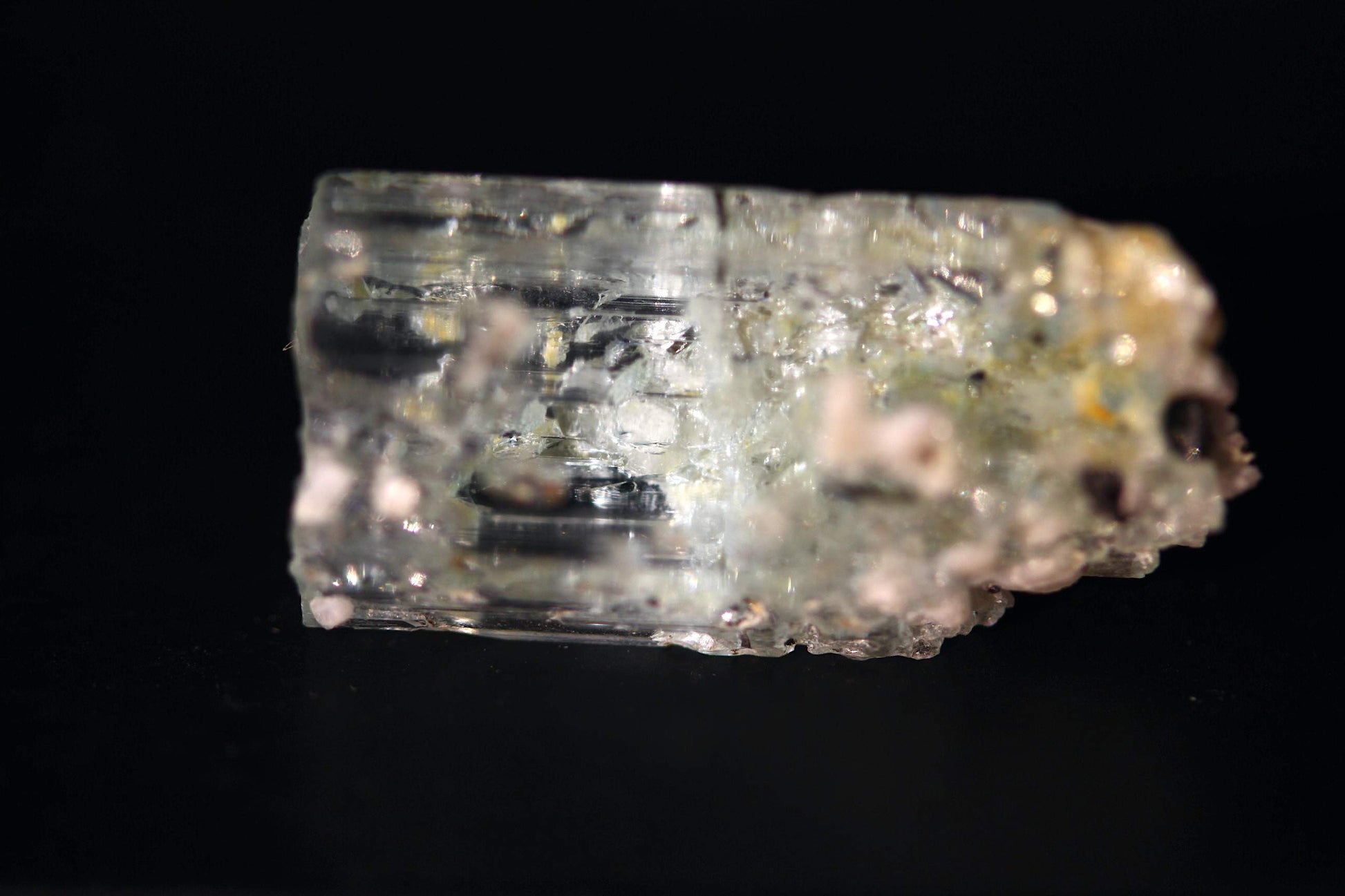 Rough Real Aquamarine Crystal from Skardu