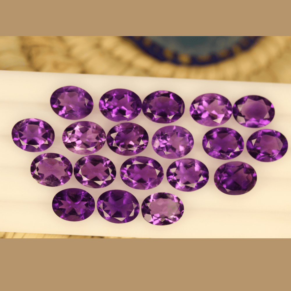 30 carats Calliberated Amethyst Stones | Amethyst Loose Gemstone