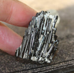 Black Tourmaline Crystal Cluster Mineral Specimen