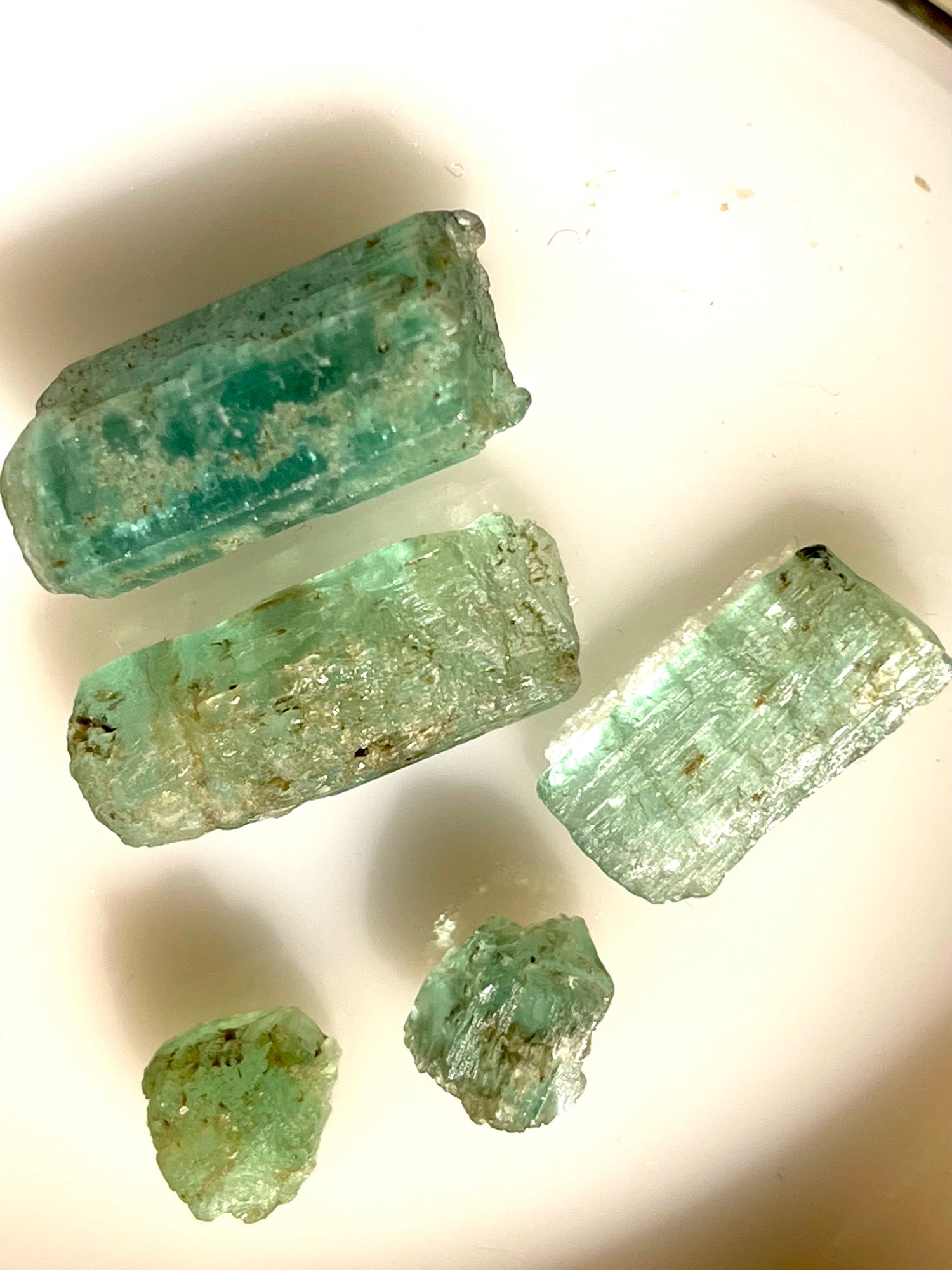 Rough Emerald Crystals for Collectors