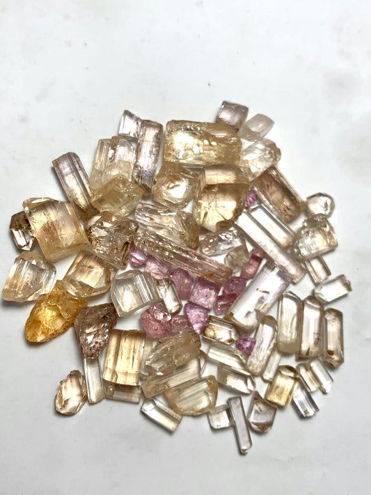 70 grams Raw Topaz Gems | Rough Katlang Topaz