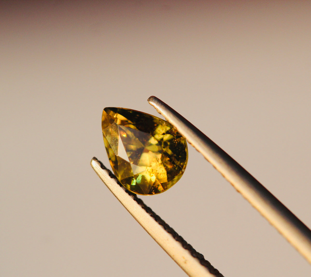 Chrysoberyl Faceted Stone for jewelry