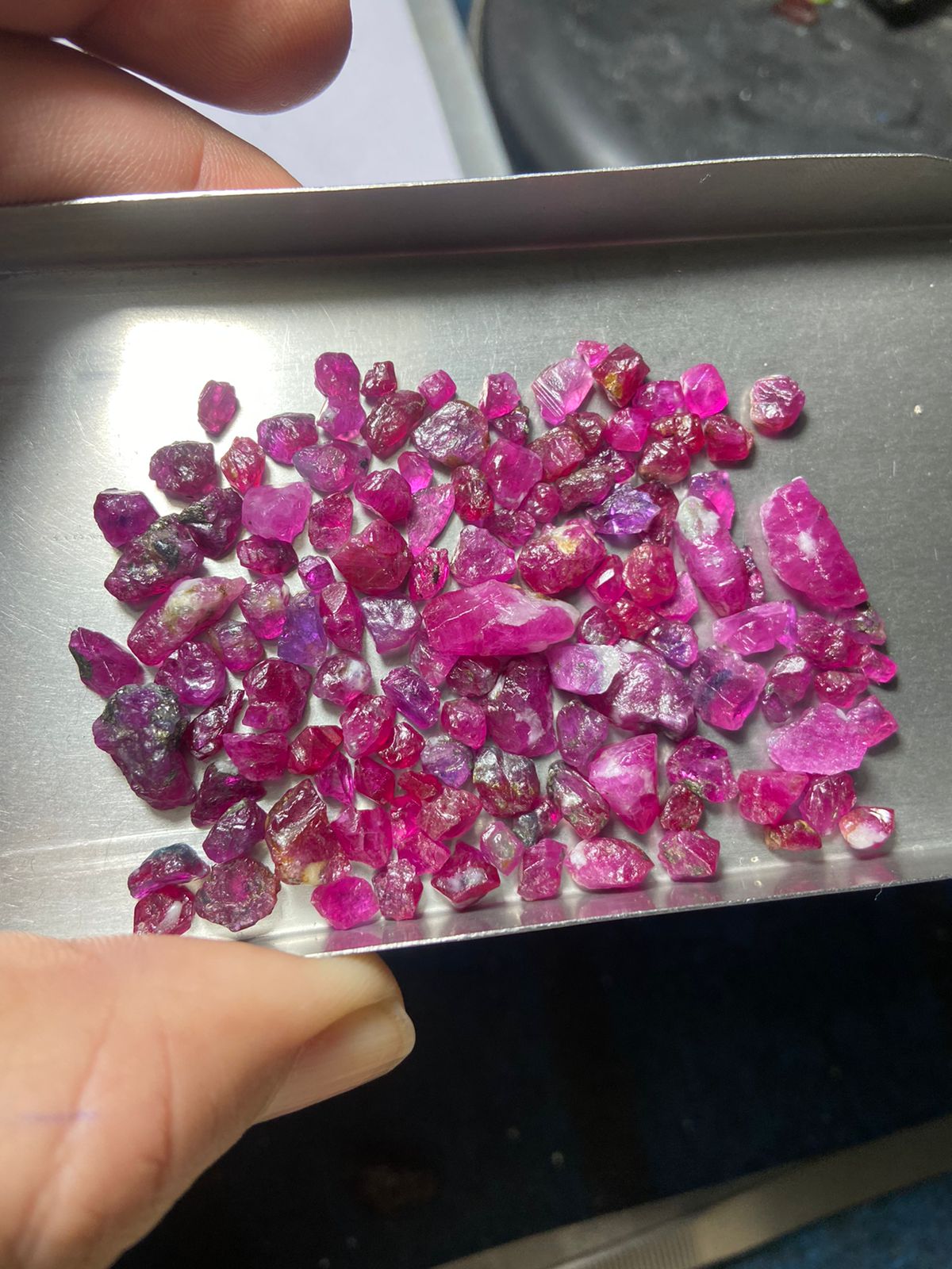 Rough Rubies Stones for lapidary from Afghanistan