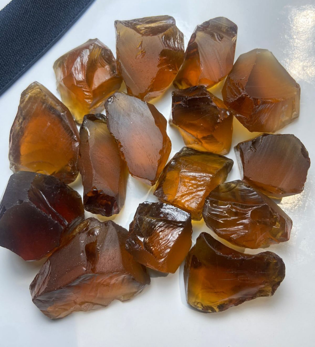 200 Grams Raw Honey Citrine for Faceting