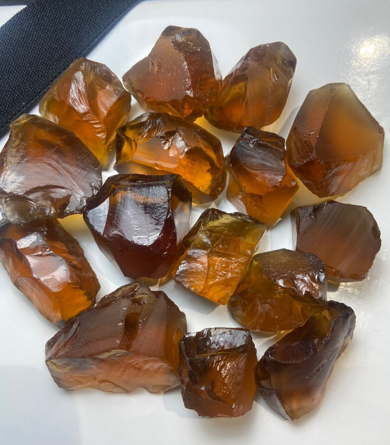 200 Grams Raw Honey Citrine for Faceting