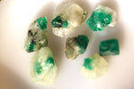 Buy Rough Emerald specimens on Calcite 