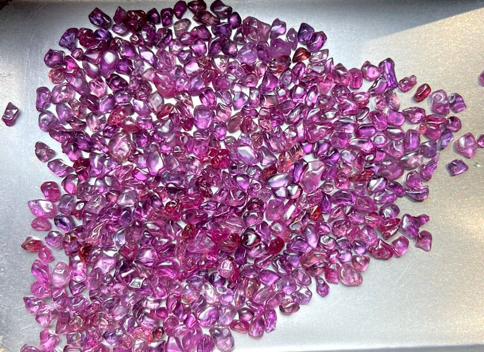 Facet Rough Rubies