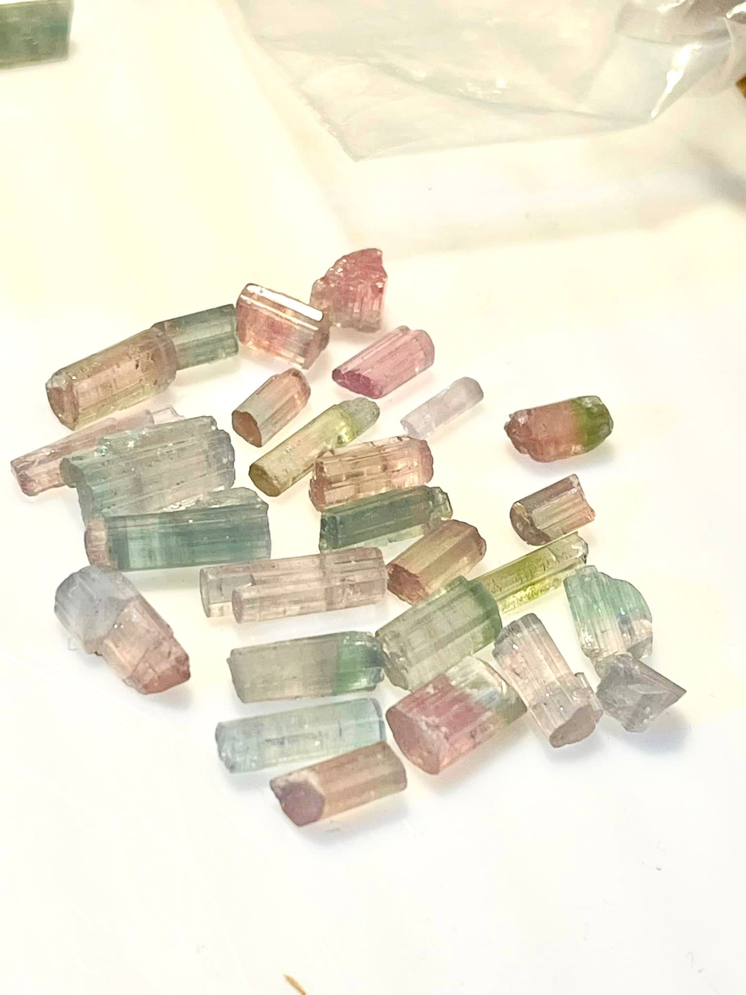 Rough Tourmaline Crystals for Collection