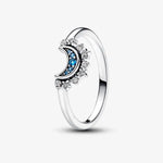 pandora sun and moon ring