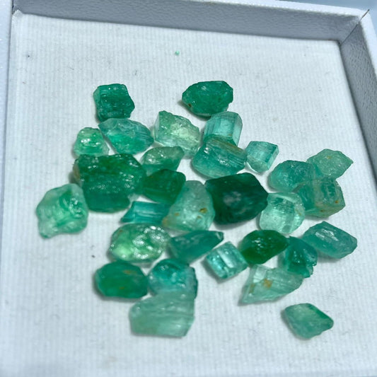 90 Carats Natural Emeralds Rough Lot-Panjsher Afghanistan