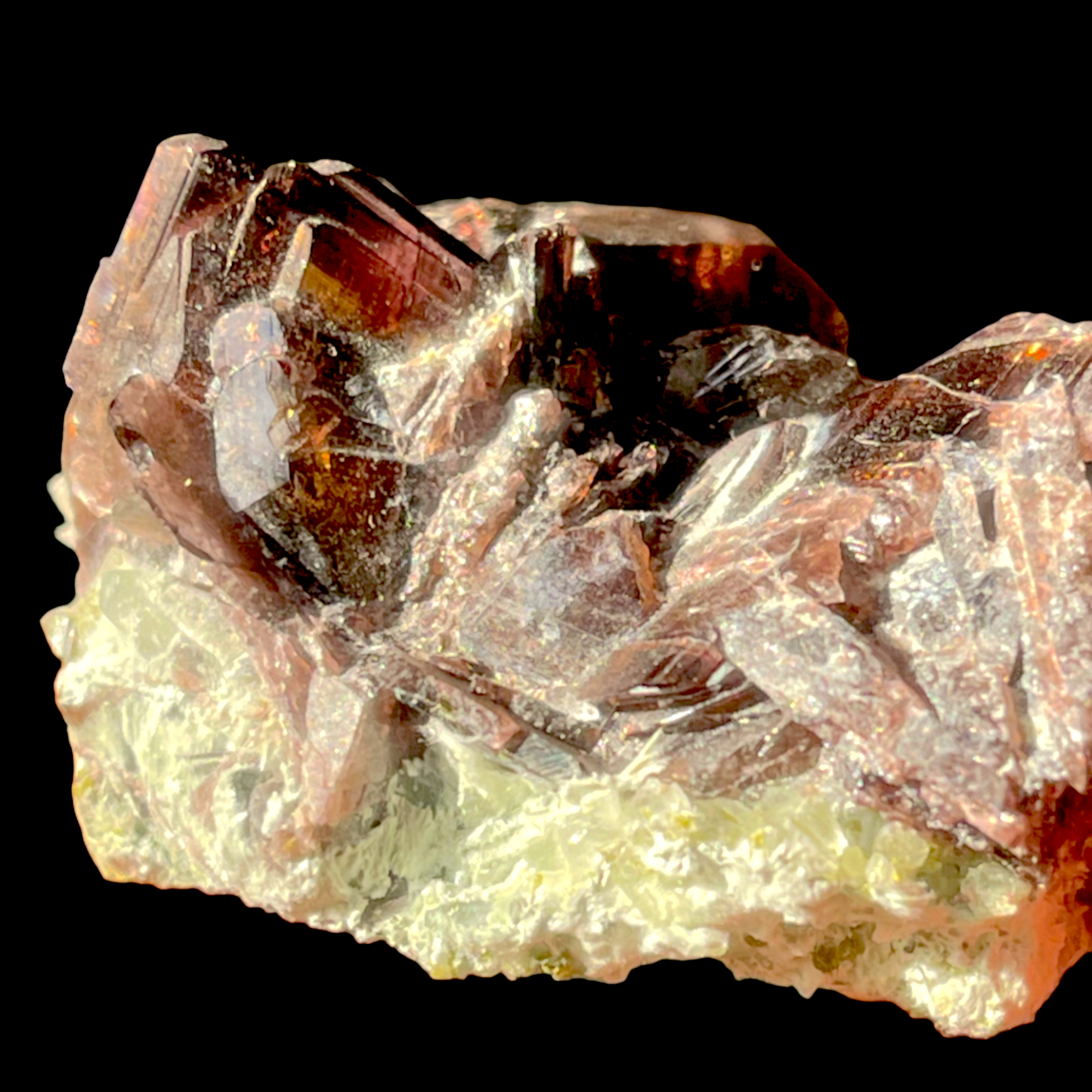 Natural Rare Axinite from Pakistan