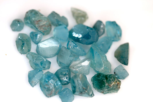 Buy Facet Rough Blue Zircons