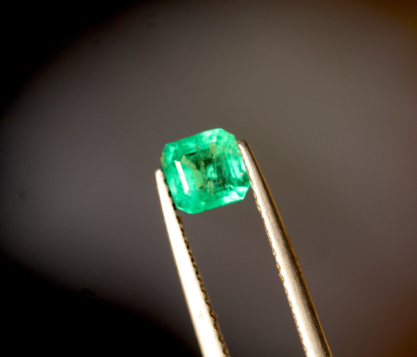 0.58 ct Cushion Loose Green Emerald Stone | Panjshir Emerald Gemstone