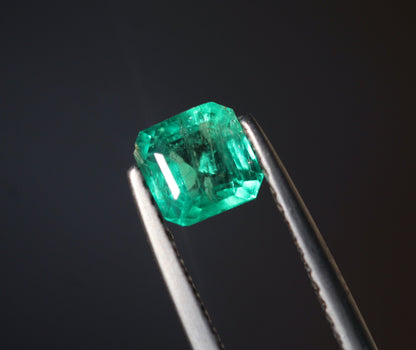 0.58 ct Cushion Loose Green Emerald Stone | Panjshir Emerald Gemstone