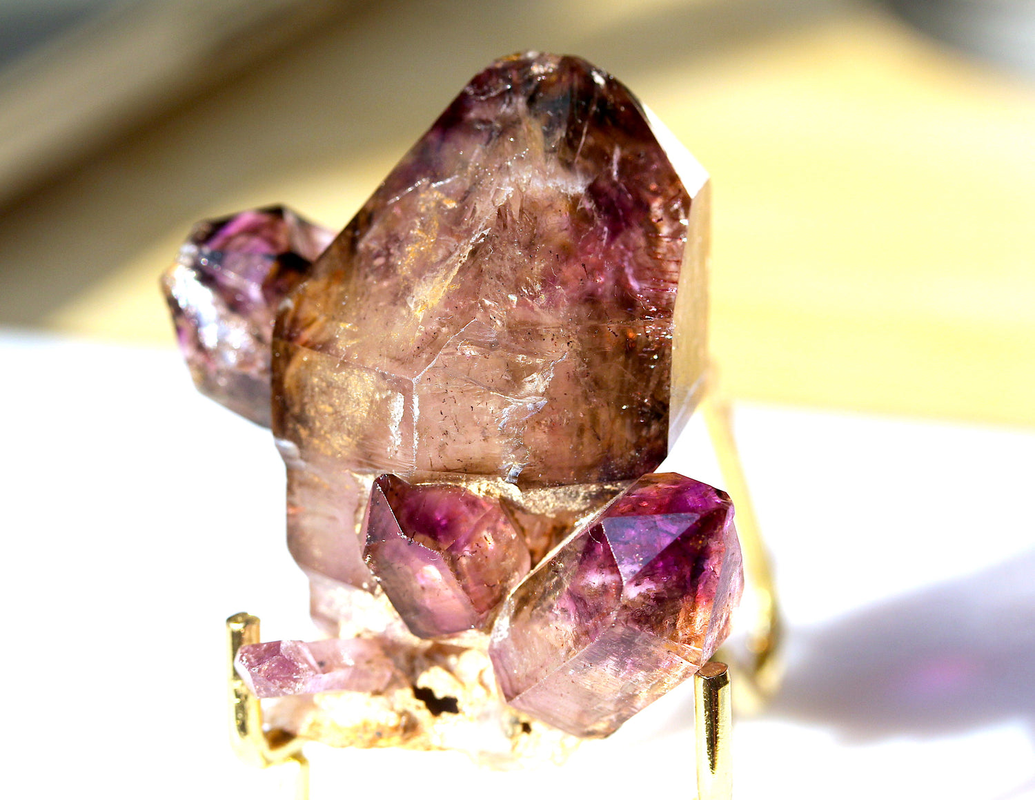 41.6 Grams Rare Aesthetic Amethyst Enhydro Quartz