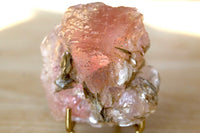 154 Grams Rare Pink Fluorite Crystal on Mica, Nagar Pakistan