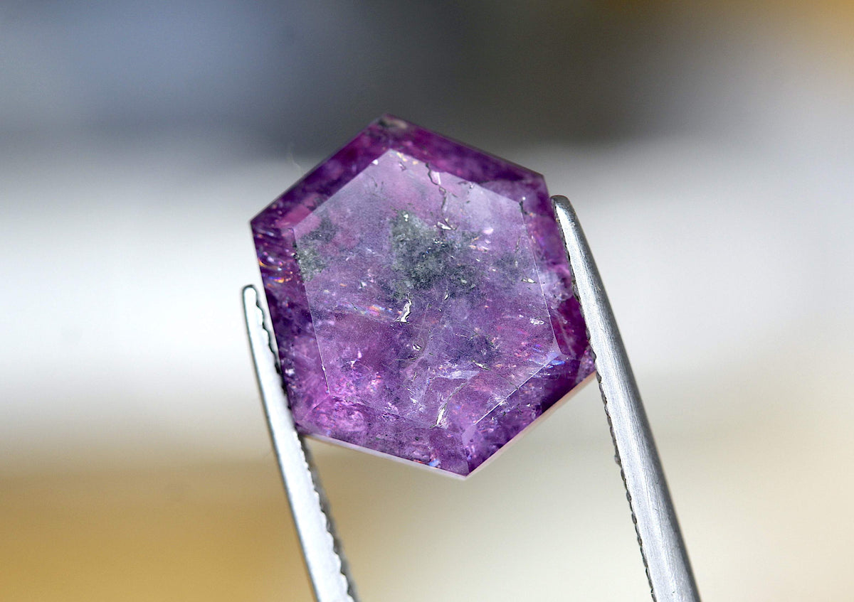 Buy Rare Kashmir Pink Sapphire Trapiche