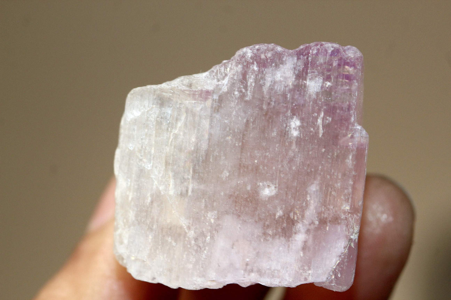 Unique Kunzite crystal for collection