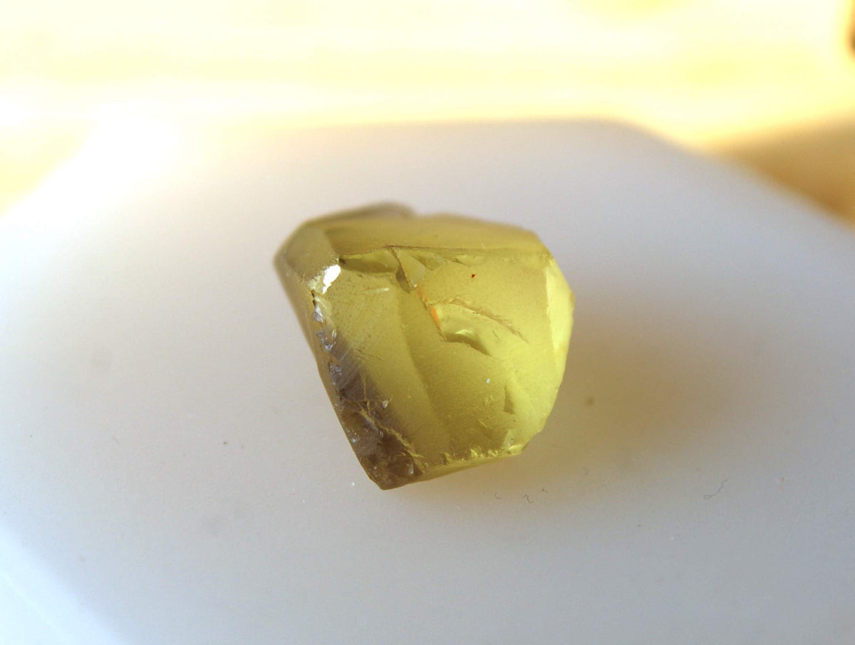 Rough Lemon Quartz for Faceting