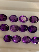 Loose Amethyst stones