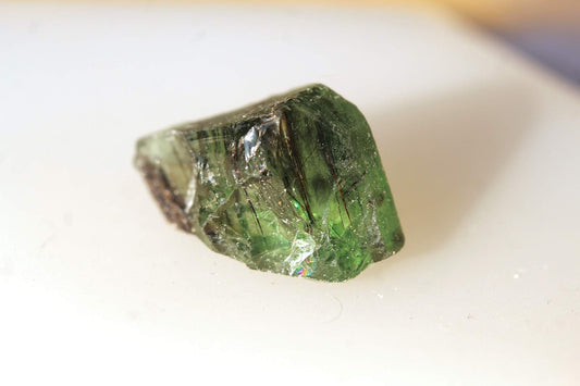 Facet Rough Green Raw Peridot Crystal for sale