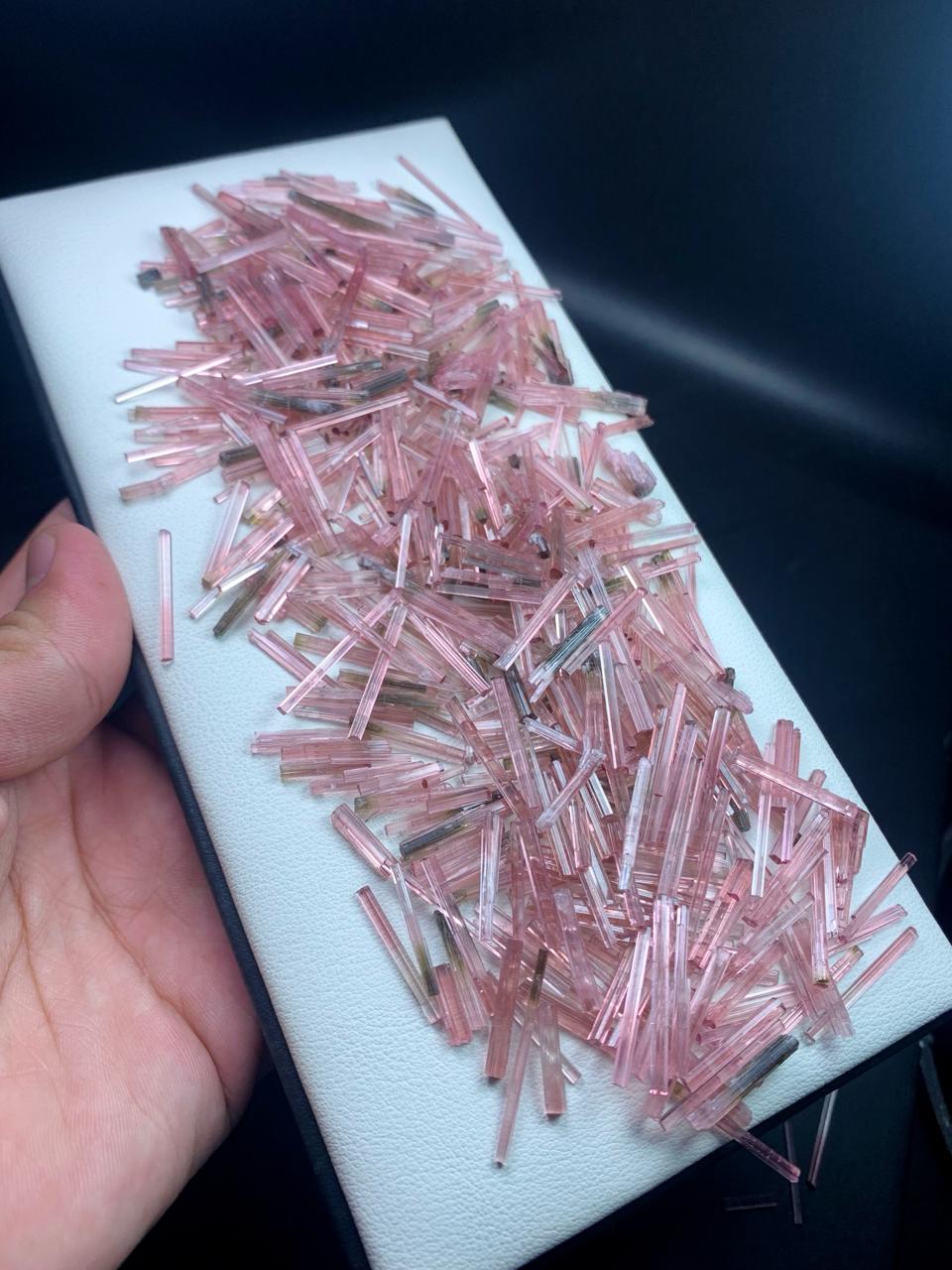 80 Grams Raw Pink Tourmaline Crystals