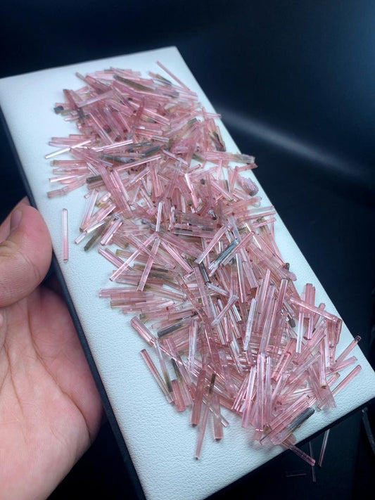 80 Grams Raw Pink Tourmaline Crystals