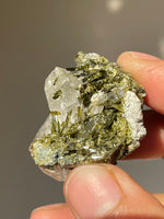 Buy  Quartz with Epidote Crystal Needles