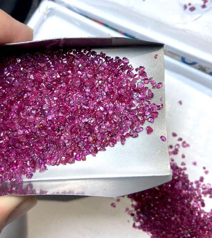 Raw Rubies (Corundum)