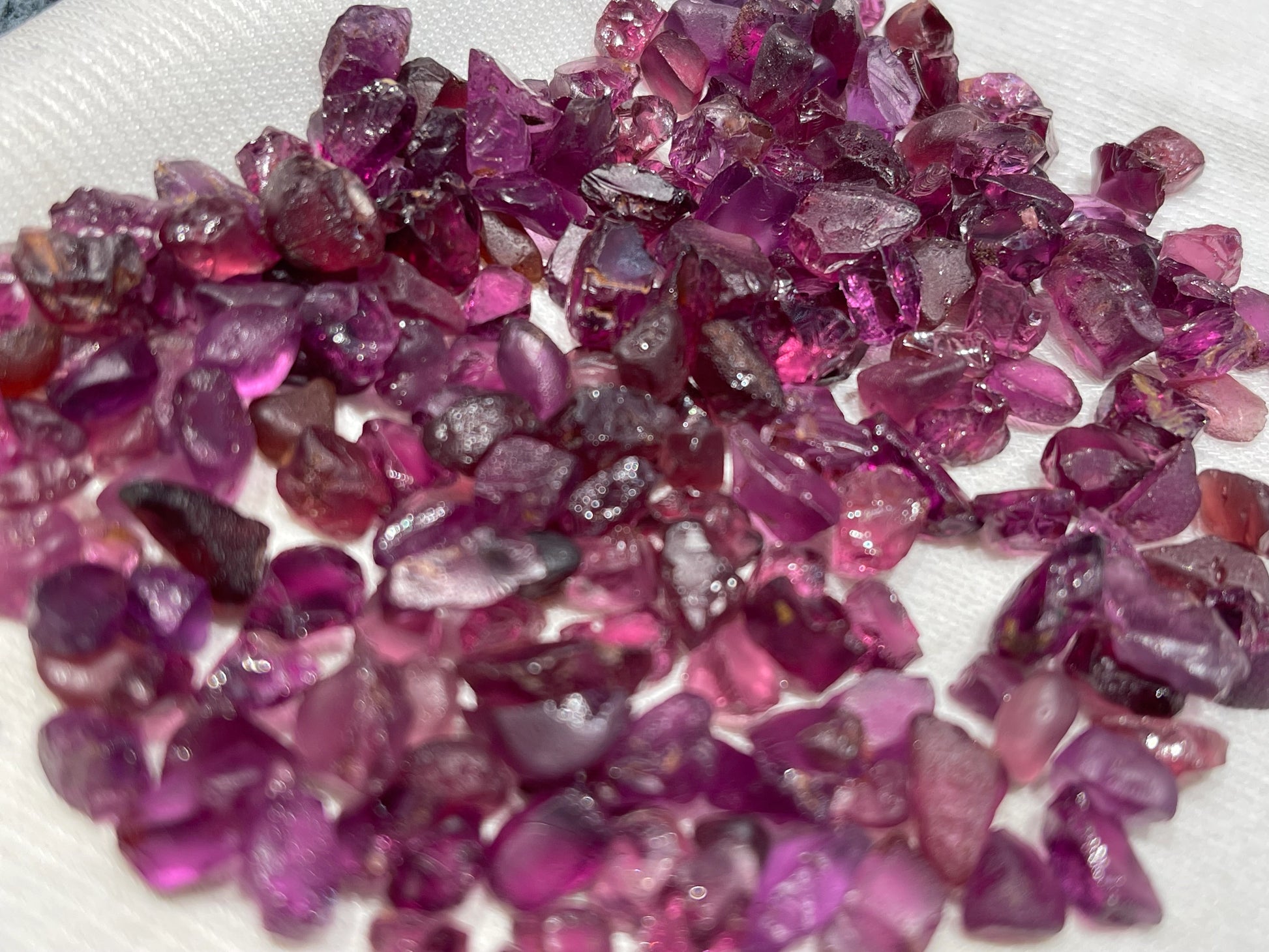 Rhodolite garnet raw price per carat