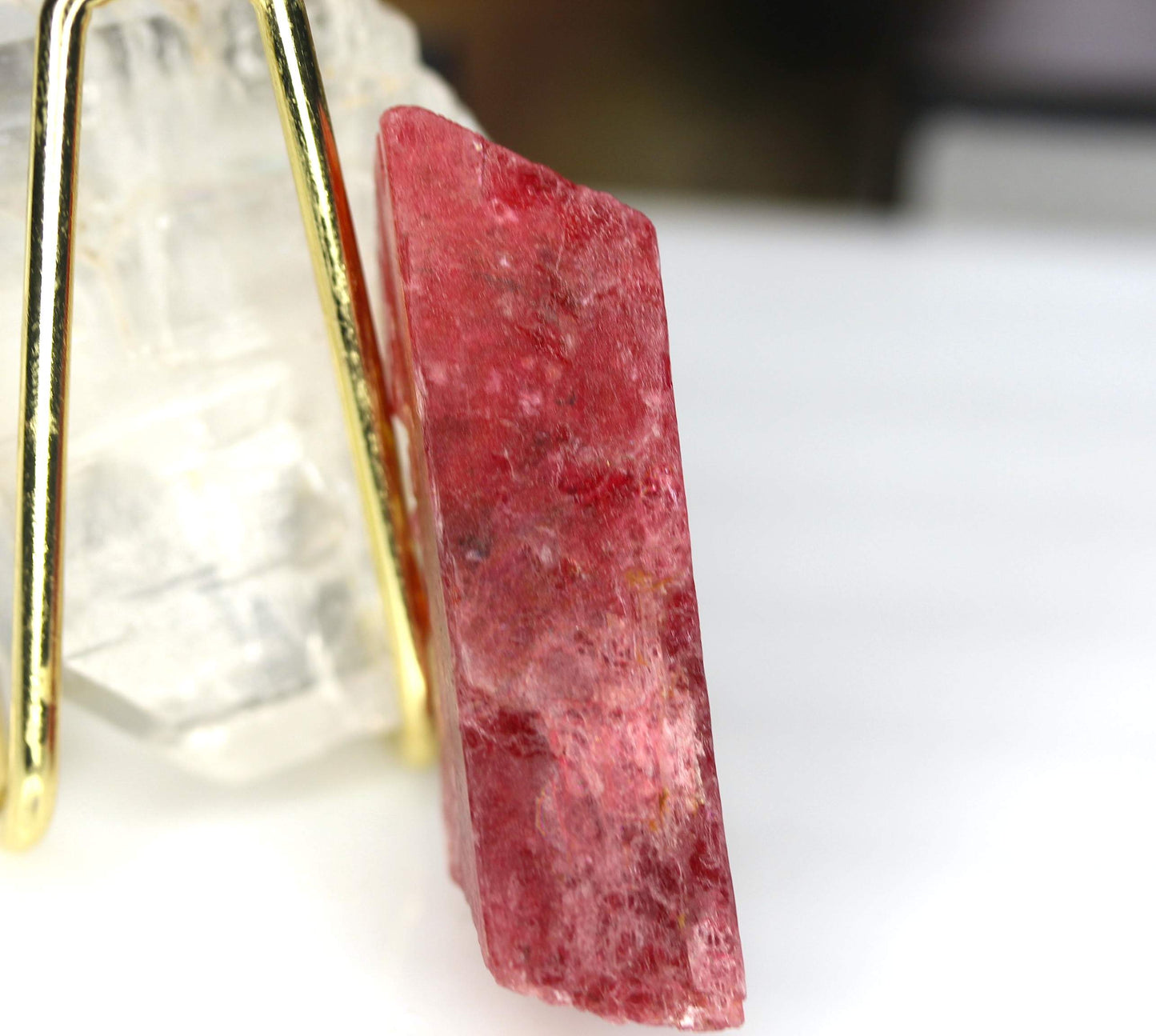 18 grams Rough Rhodonite Crystal for Collection