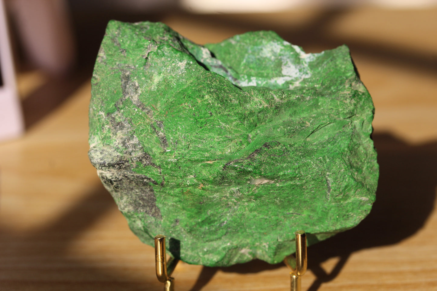 Green Sannan Skarn Rough Rock for Lapidary