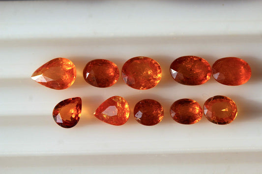 Buy Loose Spessertite Garnet Loose Gems