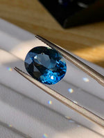 Shop Oval London Blue Topaz