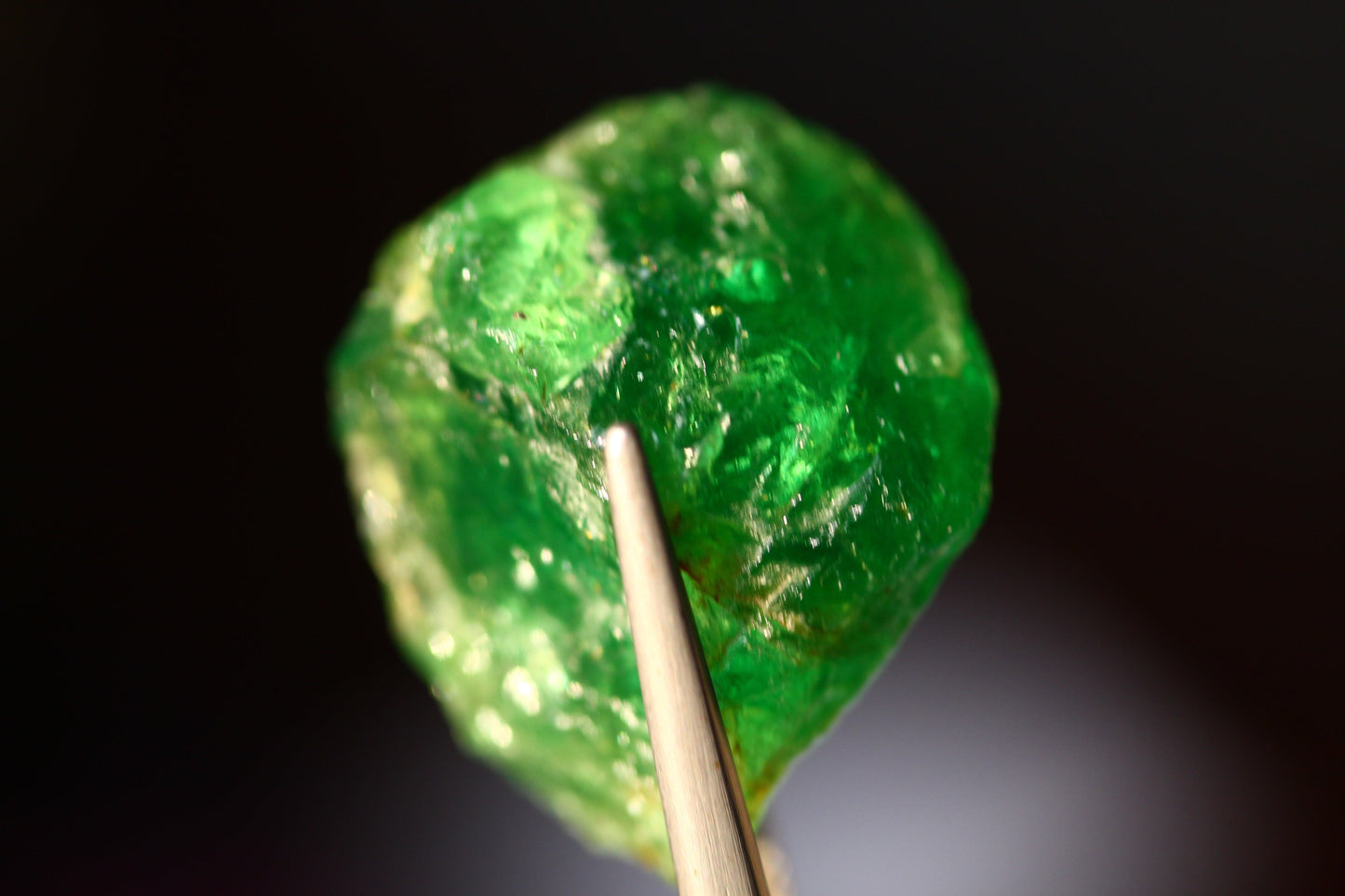 52 Carats Raw Tsavorite Garnet Stone