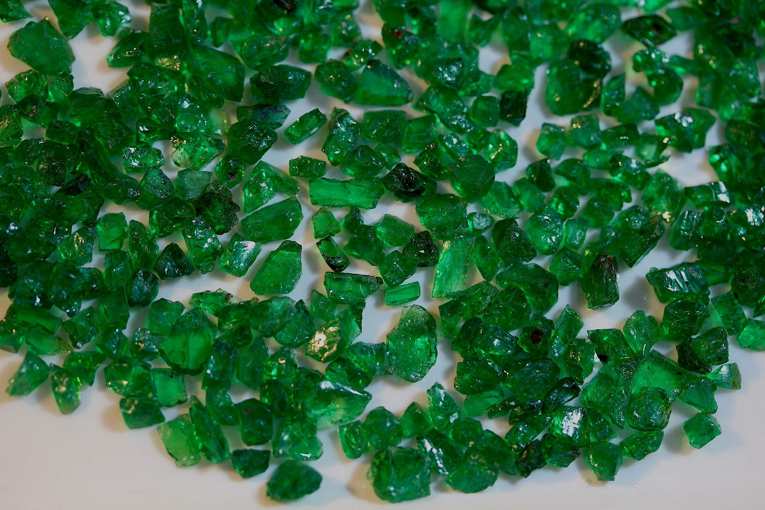 Buy Raw  Tsavorite Gemstones for faceting