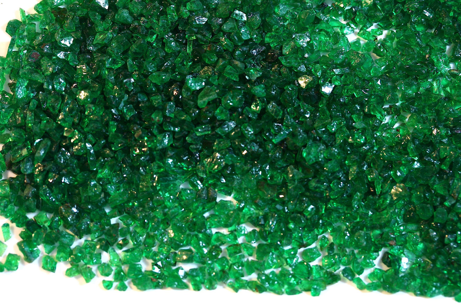 Grab Rough Tsavorite garnets for making melee size stones