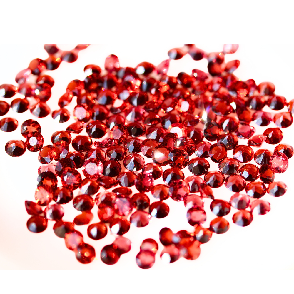 Buy red garnet stones for making jewelry