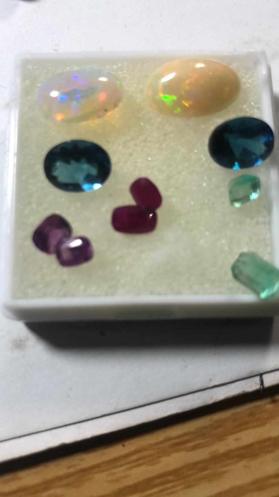 You May Like This Opal Blue ,Topaz , Rubies , Sapphire, Emerald