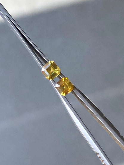 Buy 0.55 carats Natural Cushion cut Yellow Titanite