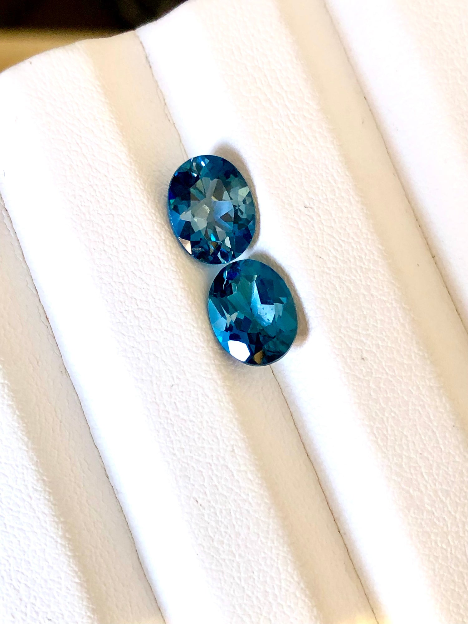 Shop now Best Cut Topaz Gemstone - london Blue oval