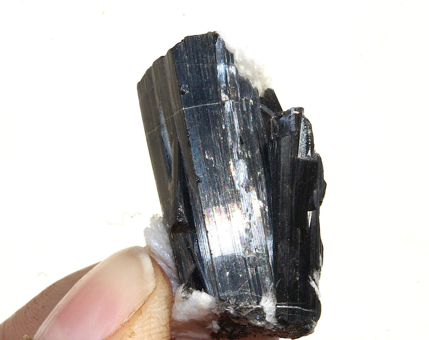 12.8 Grams Black Tourmaline on Feldspar