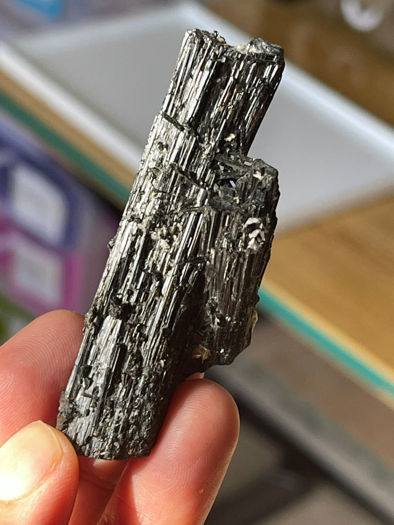 You May Also Like This Black tourmaline etched Crystal.